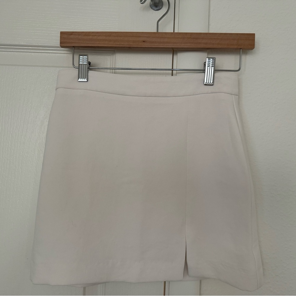 Wilfred Ivory High-Waist Skirt